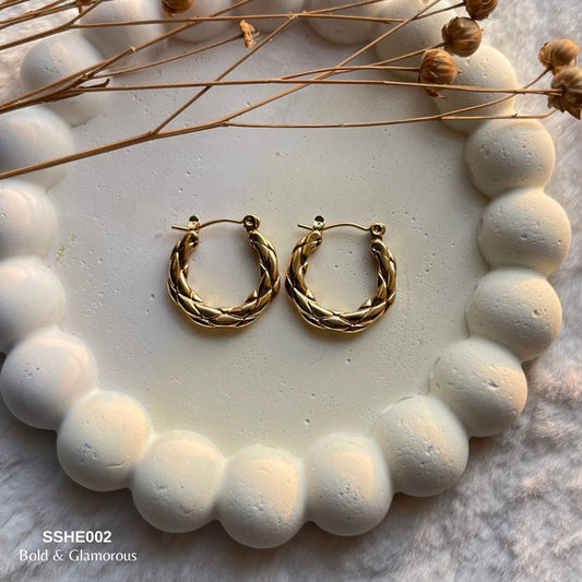 Statement Hoop Earring | SSHE002