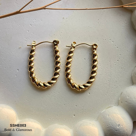 Statement Hoop Earring | SSHE003