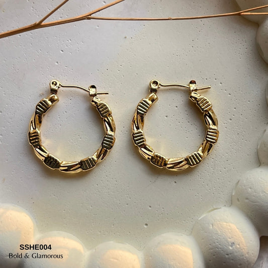 Statement Hoop Earring | SSHE004