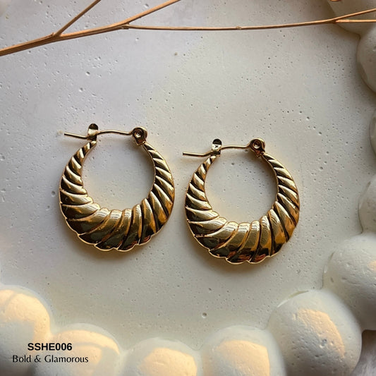 Statement Hoop Earring | SSHE006
