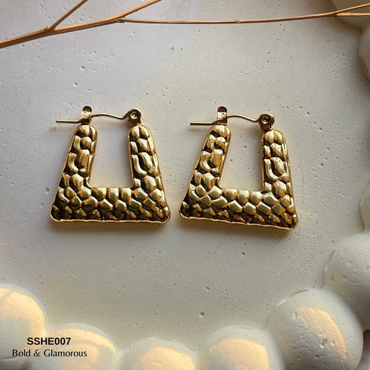 Statement Hoop Earring | SSHE007