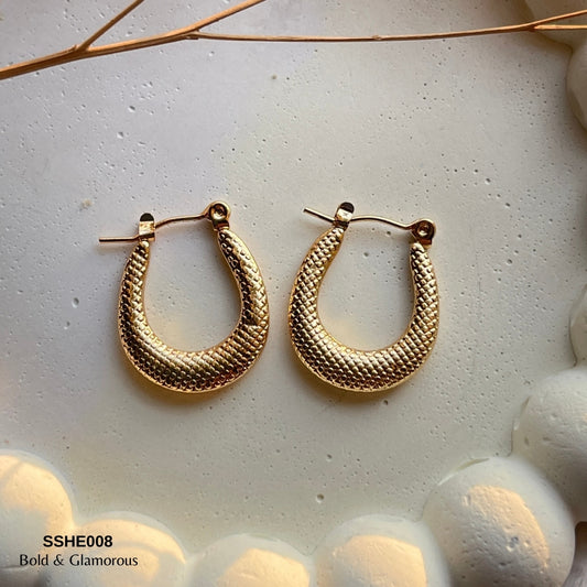 Statement Hoop Earring | SSHE008