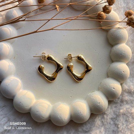 Statement Hoop Earring | SSHE009