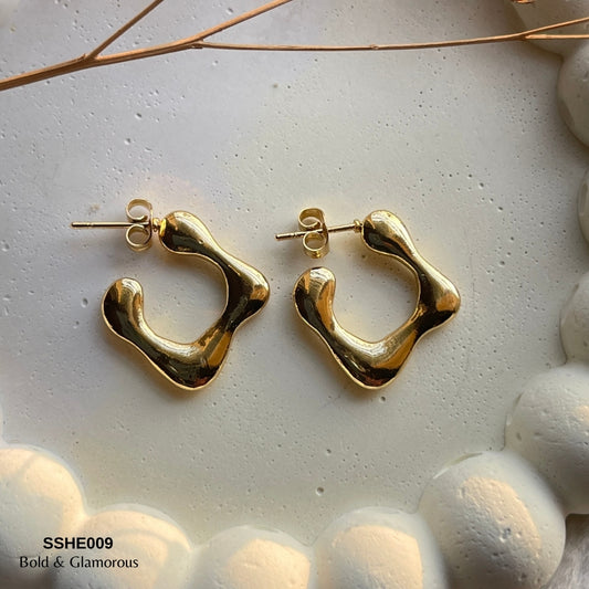 Statement Hoop Earring | SSHE009