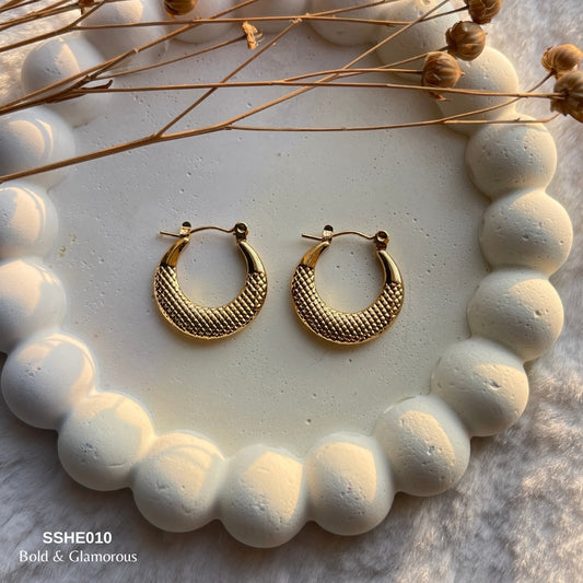 Statement Hoop Earring | SSHE010