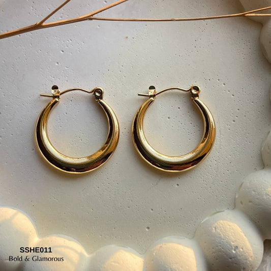 Statement Hoop Earring | SSHE011