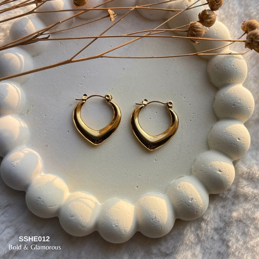 Statement Hoop Earring | SSHE012