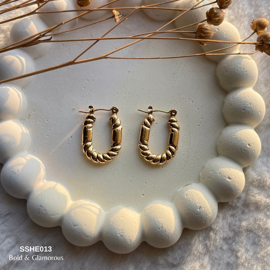 Statement Hoop Earring | SSHE013