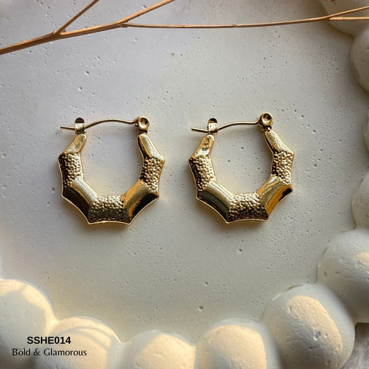 Statement Hoop Earring | SSHE014