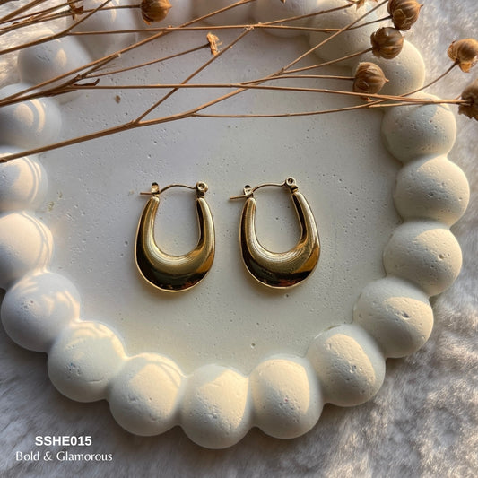 Statement Hoop Earring | SSHE015