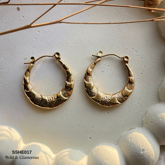 Statement Hoop Earring | SSHE017