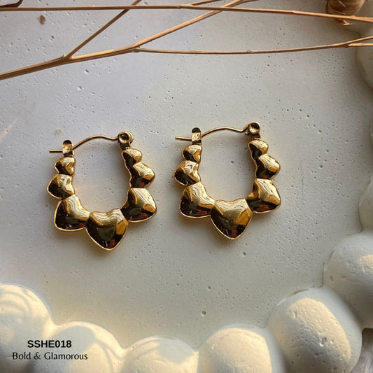 Statement Hoop Earring | SSHE018
