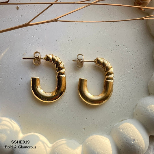 Statement Hoop Earring | SSHE019