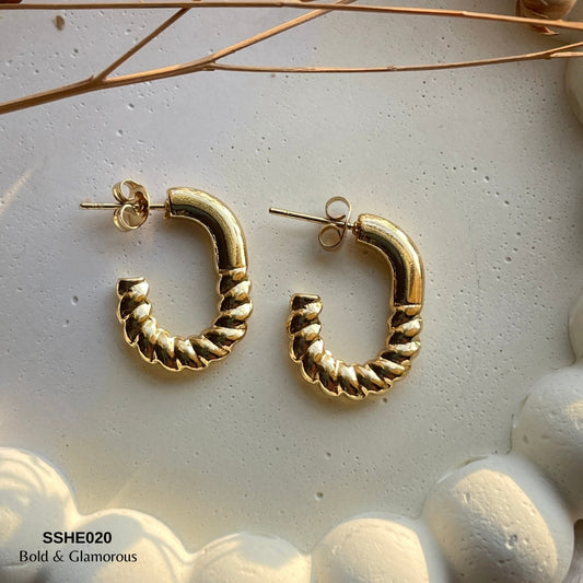 Statement Hoop Earring | SSHE020