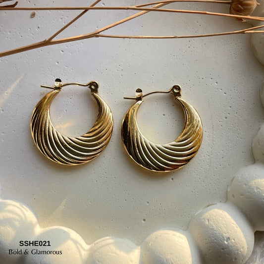 Statement Hoop Earring | SSHE021