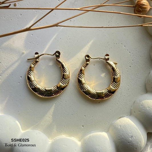 Statement Hoop Earring | SSHE025