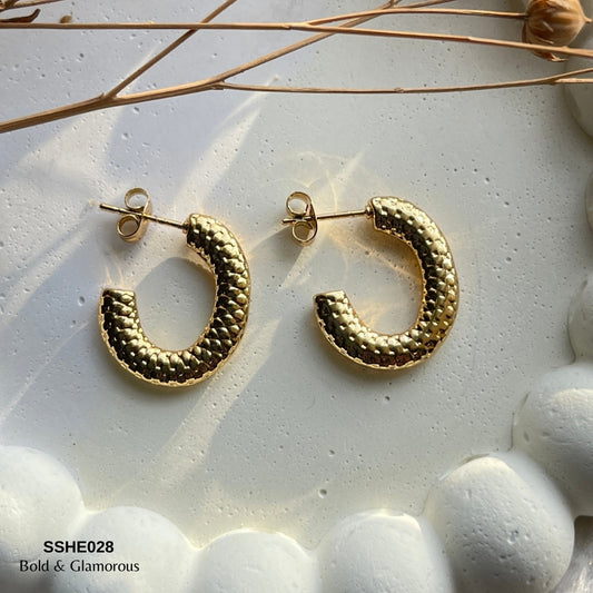 Statement Hoop Earring | SSHE028