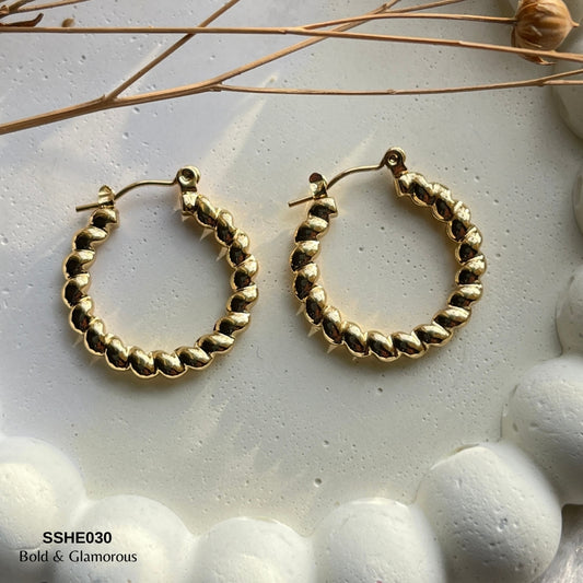 Statement Hoop Earring | SSHE030