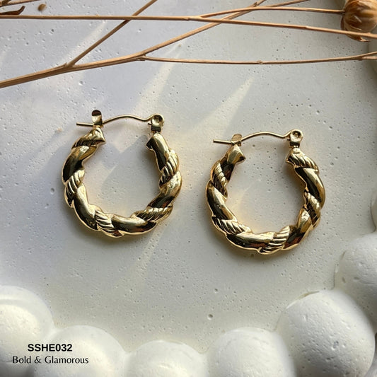 Statement Hoop Earring | SSHE032