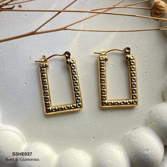 Statement Hoop Earring | SSHE037