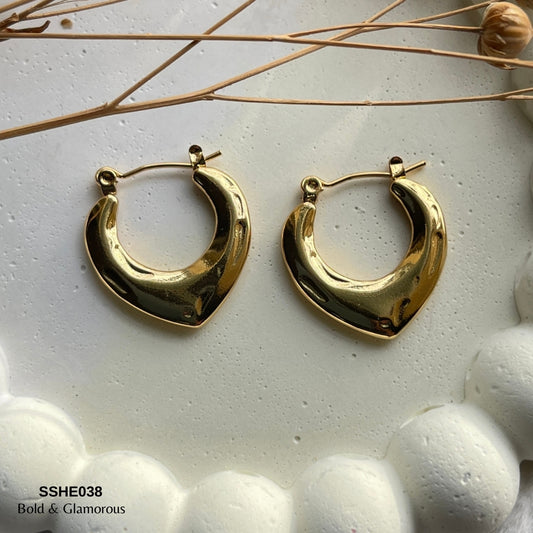 Statement Hoop Earring | SSHE038
