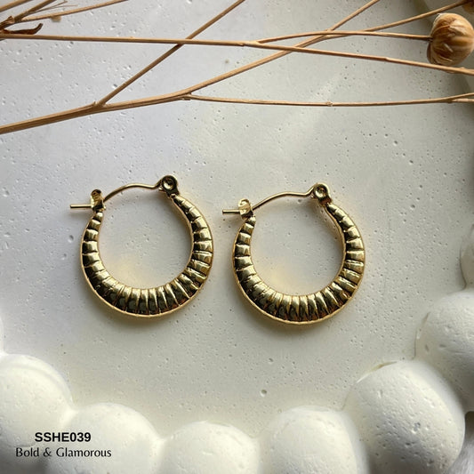 Statement Hoop Earring | SSHE039