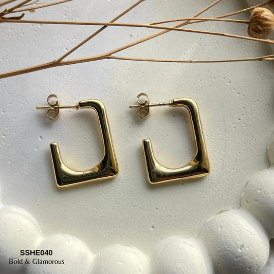 Statement Hoop Earring | SSHE040