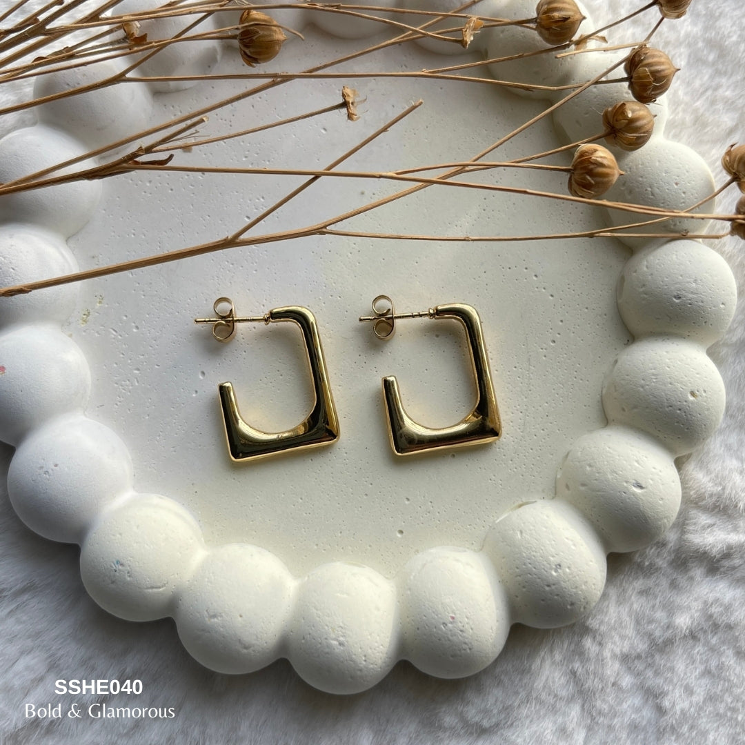 Statement Hoop Earring | SSHE040