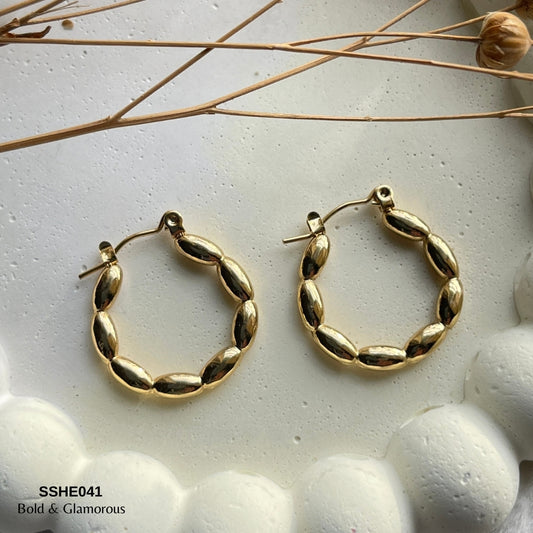 Statement Hoop Earring | SSHE041