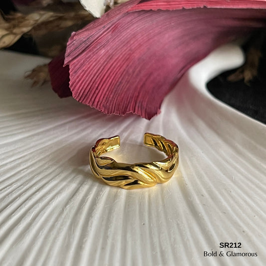 Statement Ring | SR212 | Gold