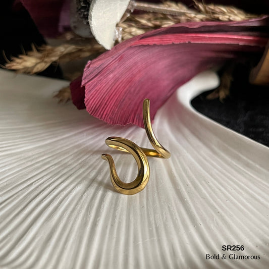 Statement Ring | SR256 | Gold