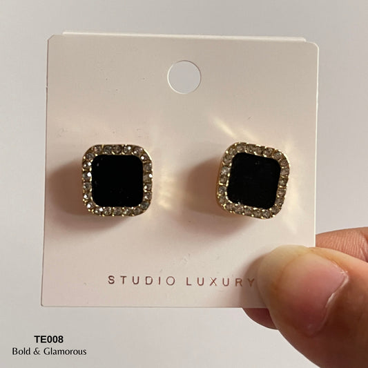 Earring TE008 Black