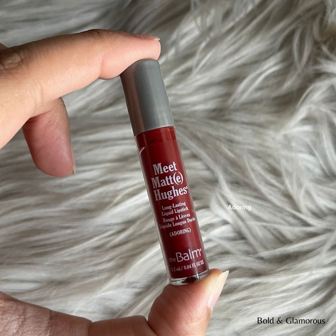 The Balm Meet Matte Hughes Liquid Lipstick | Adoring | Mini