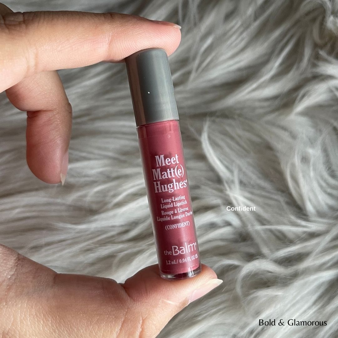 The Balm Meet Matte Hughes Liquid Lipstick | Confident | Mini