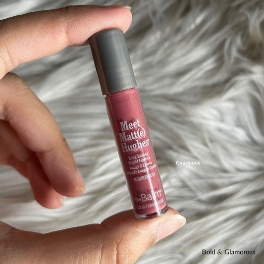 The Balm Meet Matte Hughes Liquid Lipstick | Courteous | Mini