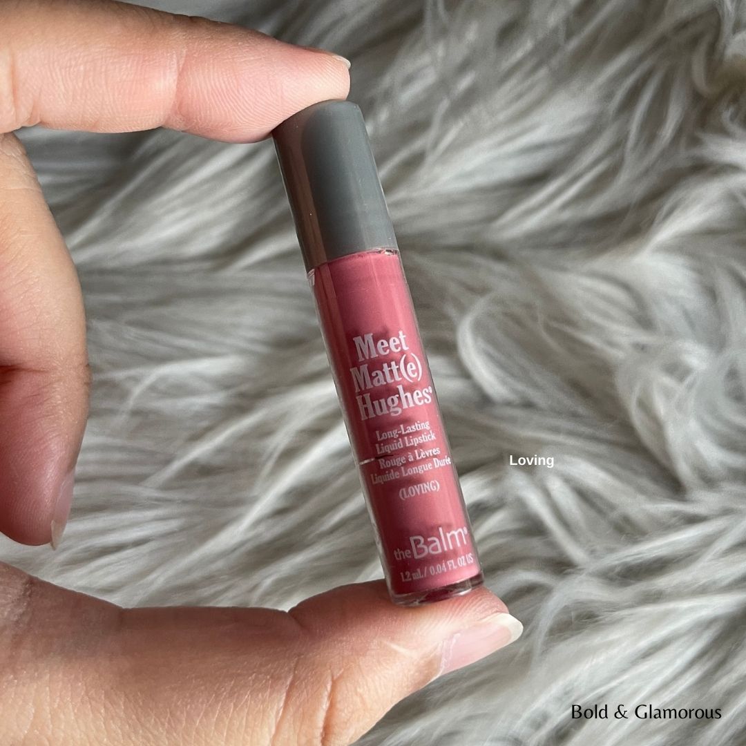 The Balm Meet Matte Hughes Liquid Lipstick | Loving | MIni