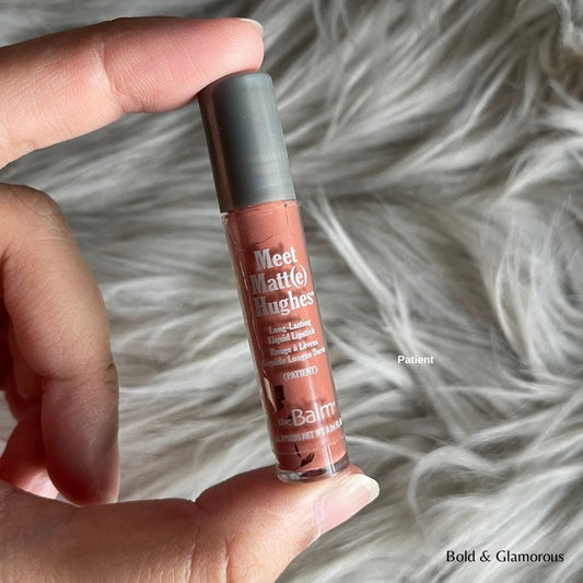 The Balm Meet Matte Hughes Liquid Lipstick | Patient | Mini