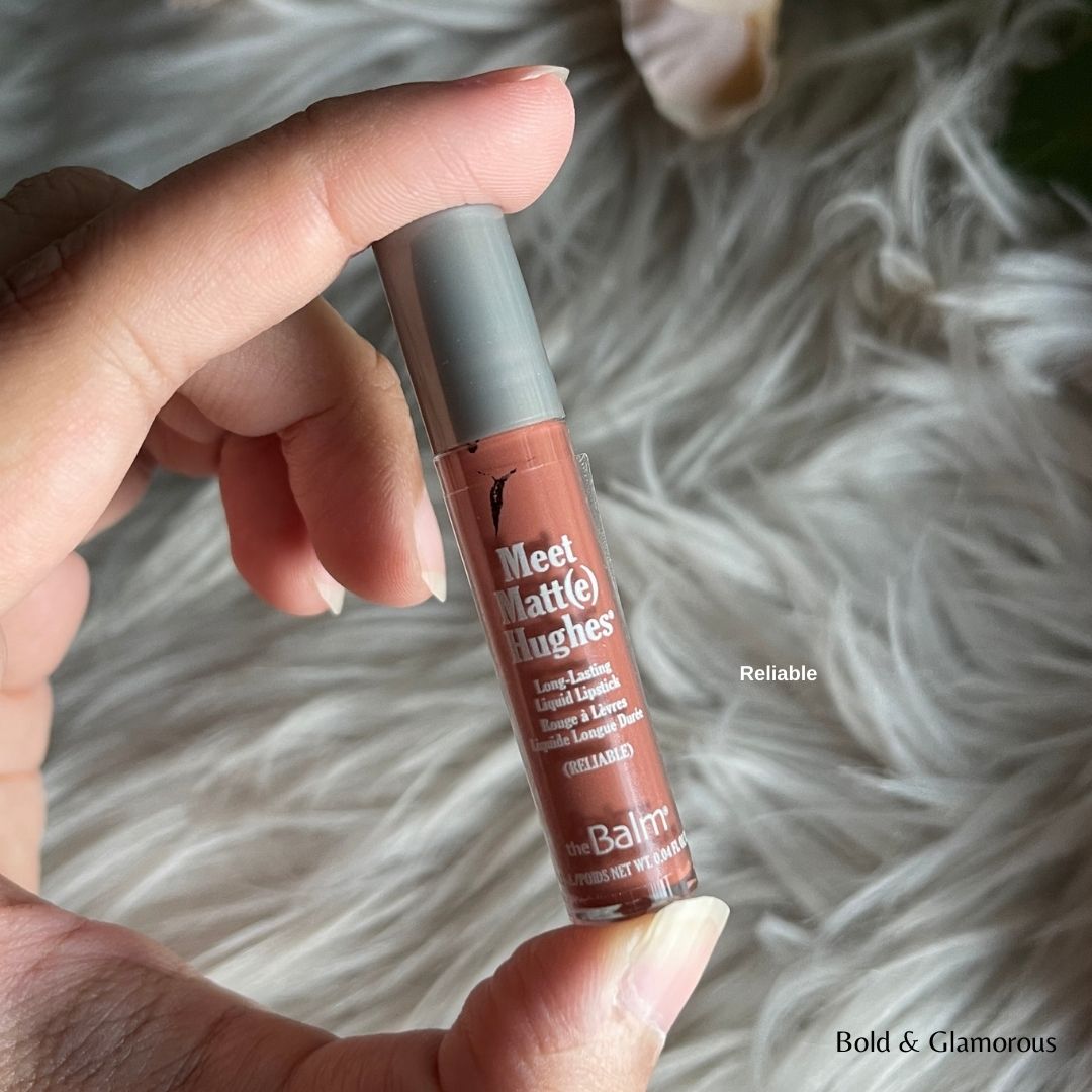 The Balm Meet Matte Hughes Liquid Lipstick | Reliable | Mini Bold & Glamorous The Balm Meet Matte Hughes Liquid Lipstick | Reliable | Mini Bold & Glamorous