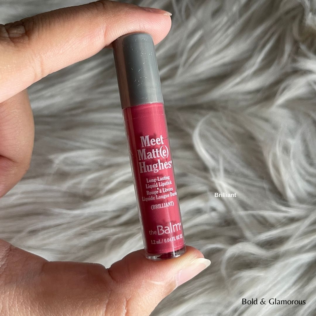 The Balm Meet Matte Hughes Liquid Lipstick | Brilliant