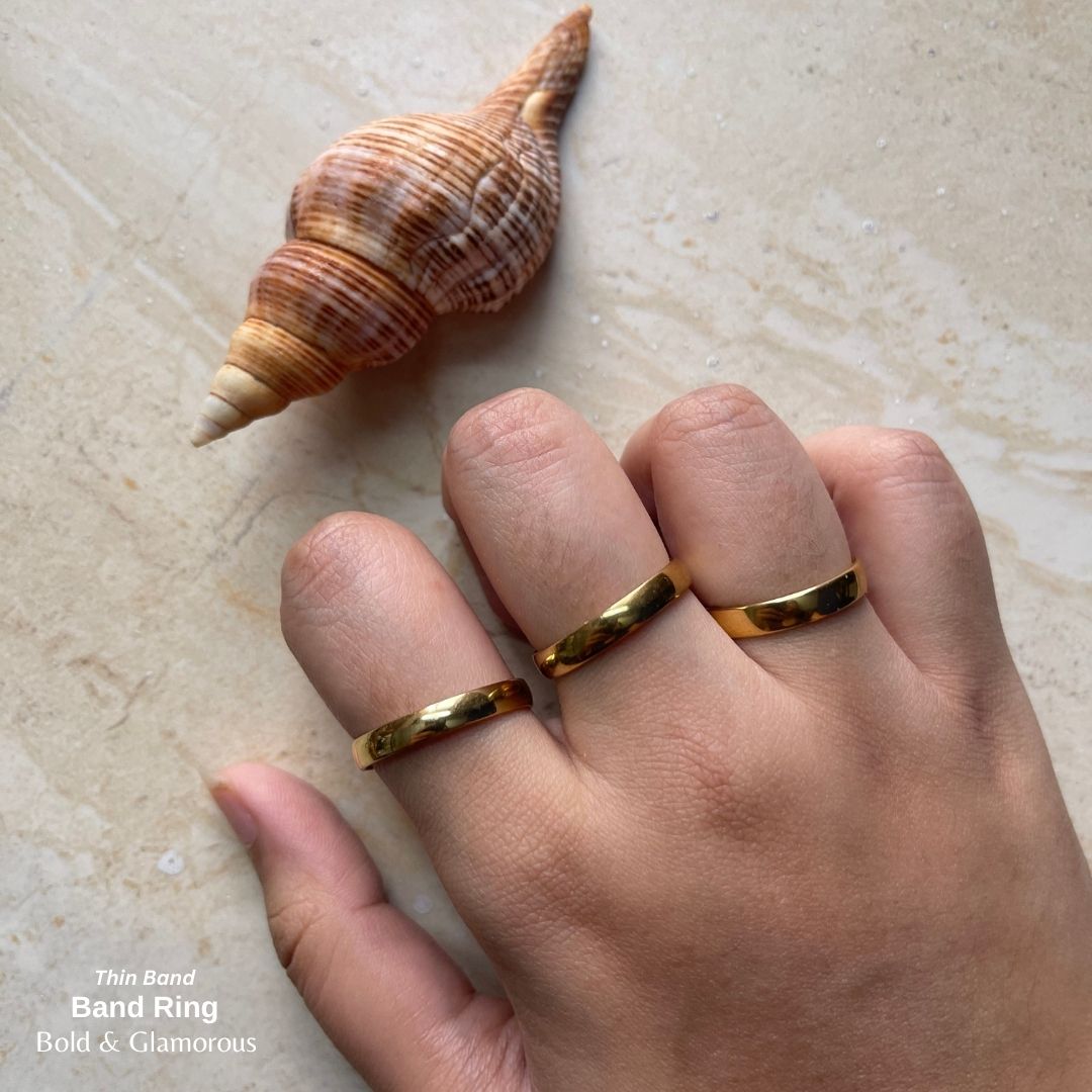 SS Finger Ring | SS01 | Thin Band