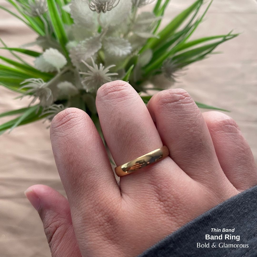 SS Finger Ring | SS01 | Thin Band