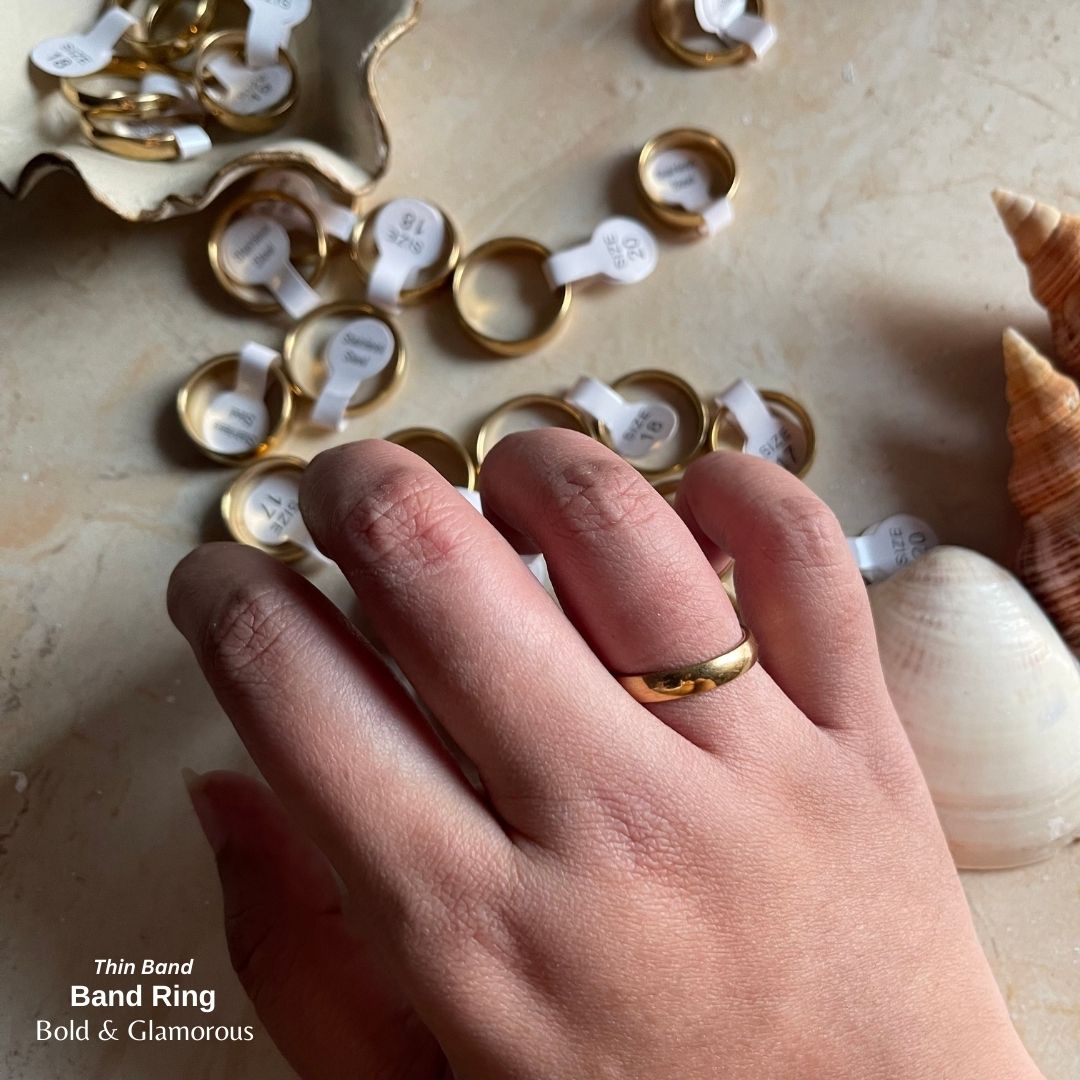 SS Finger Ring | SS01 | Thin Band