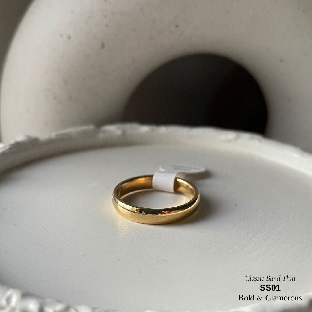 SS Finger Ring | SS01 | Thin Band