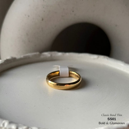 SS Finger Ring | SS01 | Thin Band