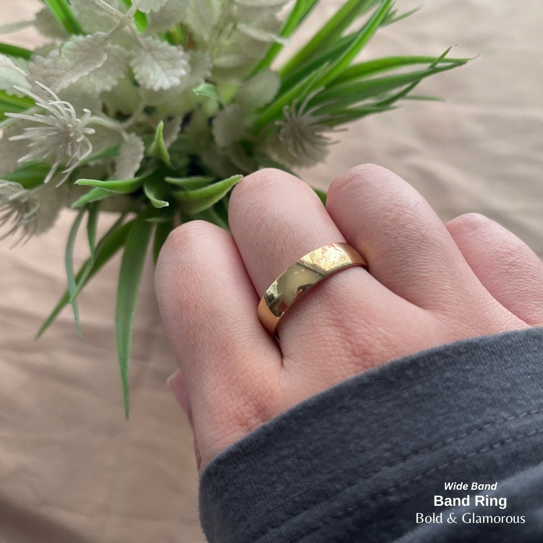 SS Finger Ring | SS01 | Wide Band