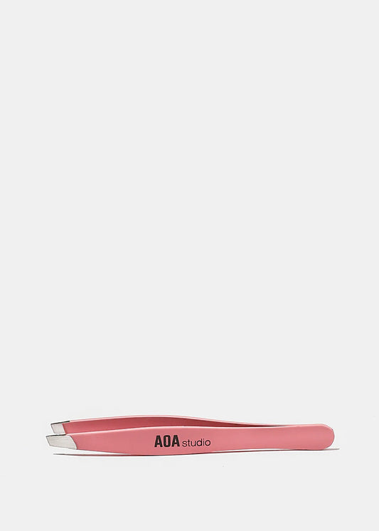 AOA Precision Slant Tweezer | Pink