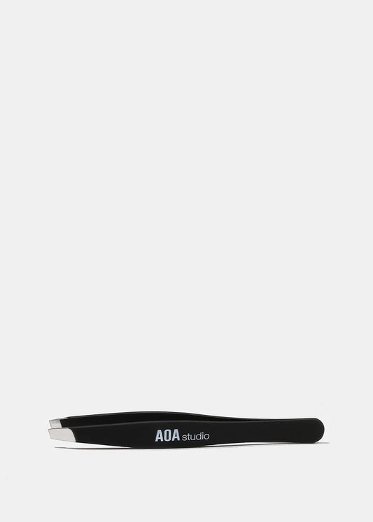AOA Precision Slant Tweezer | Black