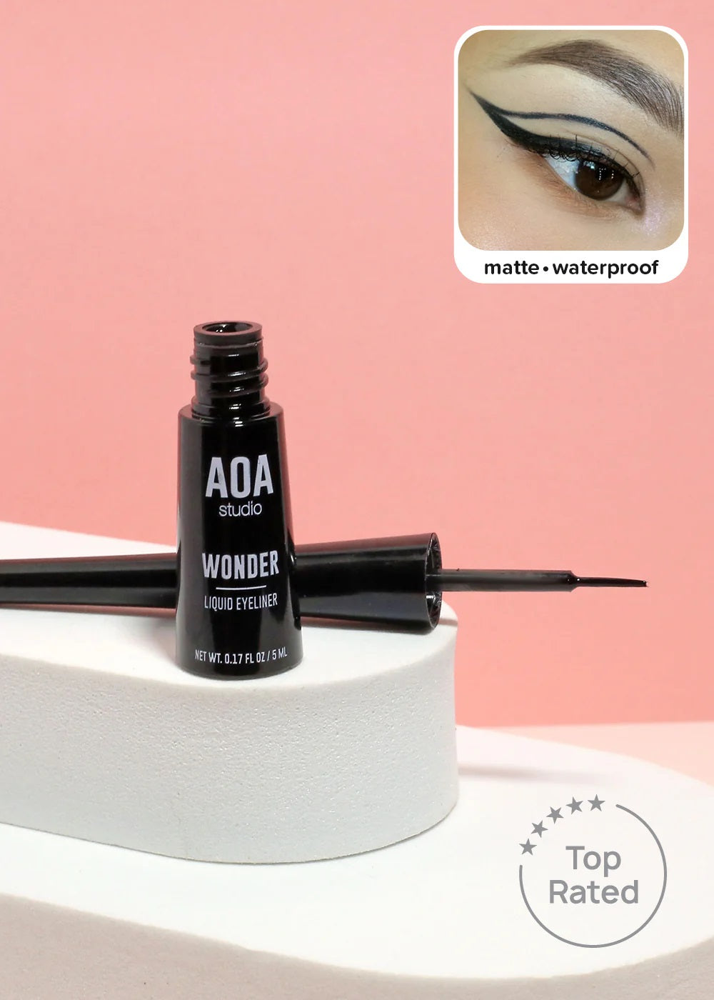 AOA Wonder Liquid Eyeliner | Black
