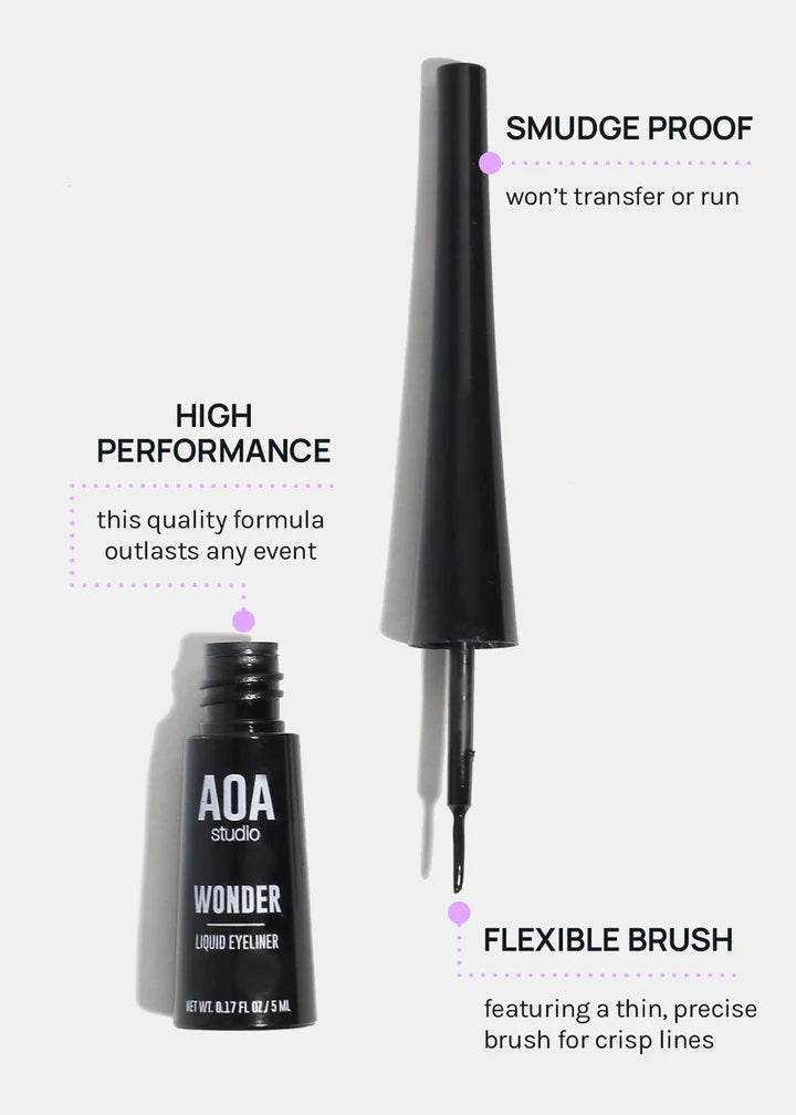 AOA Wonder Liquid Eyeliner | Black
