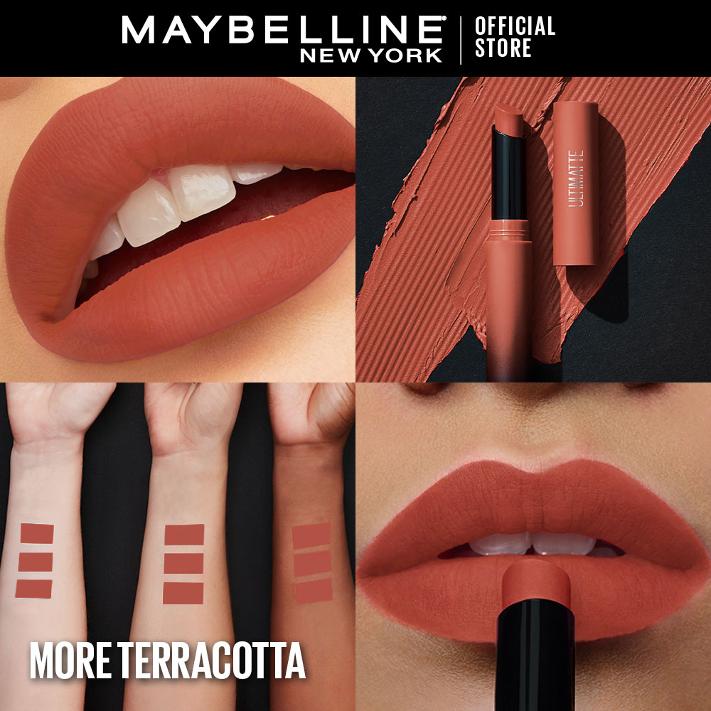 Maybelline Ultimate by Color Sensational Matte Lipstick | More Terracota